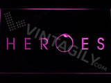 Heroes LED Sign - Purple - TheLedHeroes