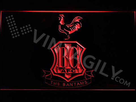 Bradford City AFC LED Sign - Red - TheLedHeroes