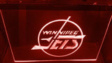 Winnipeg Jets (2) LED Neon Sign Electrical - Red - TheLedHeroes