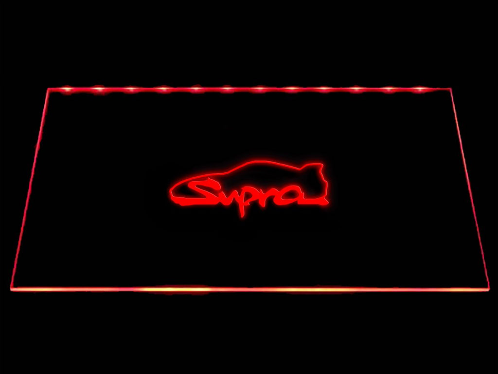 Toyota Supra LED Neon Sign Electrical - Red - TheLedHeroes