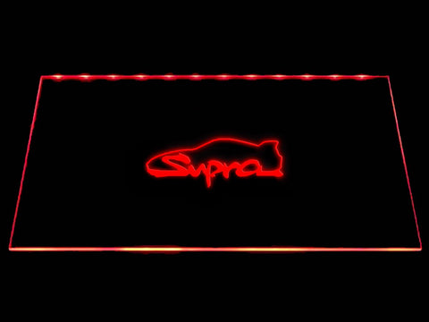 Toyota Supra LED Neon Sign Electrical - Red - TheLedHeroes