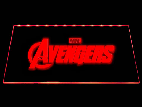 FREE The Avengers (2) LED Sign - Red - TheLedHeroes