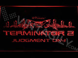 Terminator 2 Judgment Day LED Sign - Red - TheLedHeroes