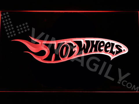 Hot Wheels LED Sign - Red - TheLedHeroes