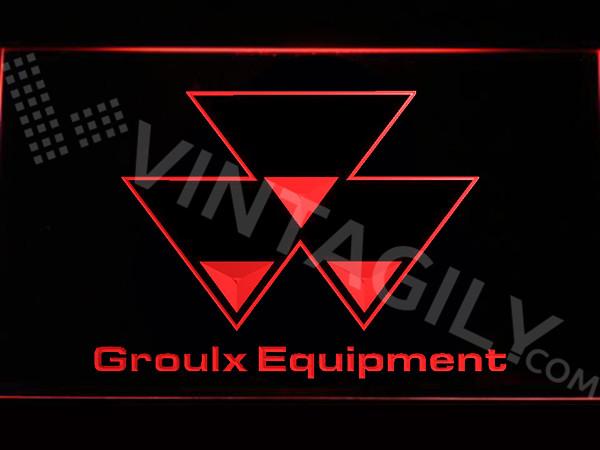 Groulx Equipment LED Neon Sign Electrical - Red - TheLedHeroes