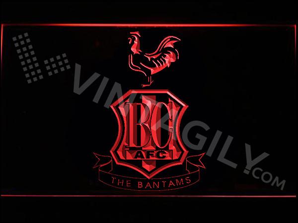 Bradford City AFC LED Neon Sign Electrical - Red - TheLedHeroes