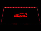 Toyota Supra LED Neon Sign USB - Red - TheLedHeroes