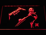 Metallica (3) LED Neon Sign USB - Red - TheLedHeroes