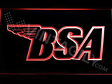 BSA Motorcycles LED Sign - Red - TheLedHeroes