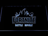 Fortnite Battle Royale LED Neon Sign USB - White - TheLedHeroes