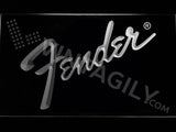 Fender LED Neon Sign Electrical - White - TheLedHeroes