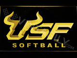 FREE USF Softball LED Sign - Yellow - TheLedHeroes