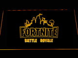 FREE Fortnite Battle Royale LED Sign - Yellow - TheLedHeroes