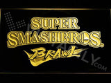 Super Smash Bros Brawl LED Neon Sign Electrical - Yellow - TheLedHeroes