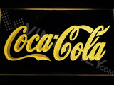 Coca Cola LED Neon Sign USB - Yellow - TheLedHeroes