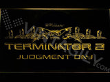 Terminator 2 Judgment Day LED Neon Sign USB - Yellow - TheLedHeroes