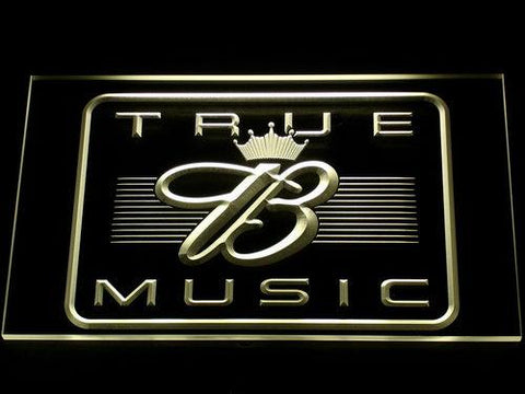 Budweiser True Music LED Neon Sign Electrical - Yellow - TheLedHeroes