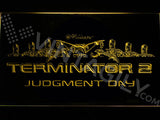 FREE Terminator 2 Judgment Day LED Sign - Yellow - TheLedHeroes