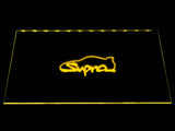 Toyota Supra LED Neon Sign Electrical - Yellow - TheLedHeroes