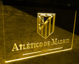 FREE Atlético Madrid LED Sign - Yellow - TheLedHeroes