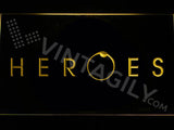 FREE Heroes LED Sign - Yellow - TheLedHeroes