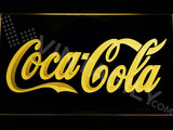 Coca Cola LED Sign - Yellow - TheLedHeroes