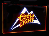 Coors Light Dual Color LED Sign - Normal Size (12x8.5in) - TheLedHeroes