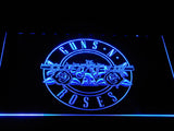Guns N Roses LED Neon Sign Electrical - Blue - TheLedHeroes