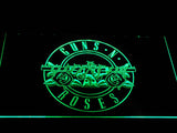 Guns N Roses LED Neon Sign Electrical - Green - TheLedHeroes