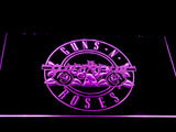 Guns N Roses LED Neon Sign Electrical - Purple - TheLedHeroes