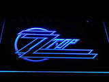 ZZ Top LED Neon Sign USB - Blue - TheLedHeroes