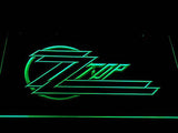 ZZ Top LED Neon Sign Electrical - Green - TheLedHeroes