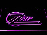 ZZ Top LED Neon Sign Electrical - Purple - TheLedHeroes