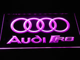 FREE Audi R8 LED Sign - Purple - TheLedHeroes