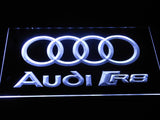 FREE Audi R8 LED Sign - White - TheLedHeroes
