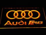 FREE Audi R8 LED Sign - Yellow - TheLedHeroes