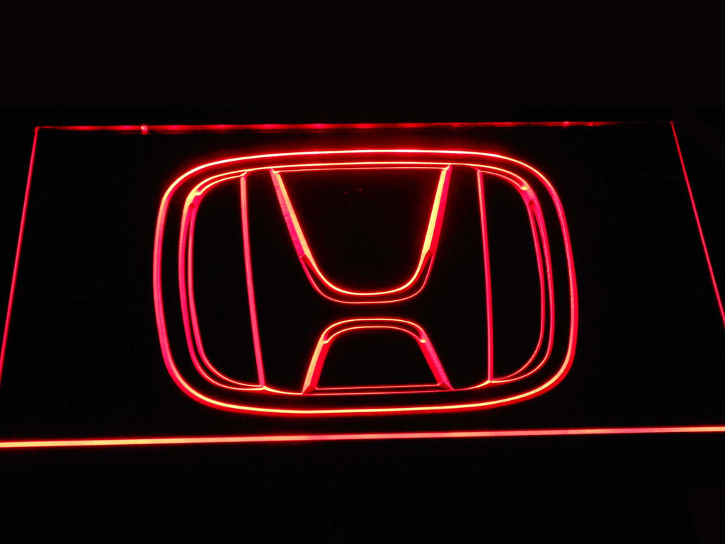 Honda LED Neon Sign USB - Red - TheLedHeroes