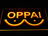 Saitama Oppai LED Neon Sign Electrical - Yellow - TheLedHeroes