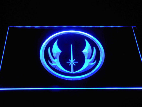 Star Wars Jedi Knight LED Neon Sign Electrical - Blue - TheLedHeroes