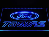 Ford TEAMRS LED Neon Sign USB - Blue - TheLedHeroes