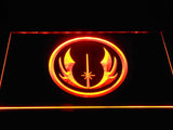 FREE Star Wars Jedi Knight LED Sign - Orange - TheLedHeroes