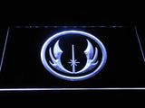 Star Wars Jedi Knight LED Neon Sign Electrical - White - TheLedHeroes