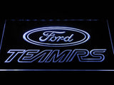 Ford TEAMRS LED Neon Sign USB - White - TheLedHeroes