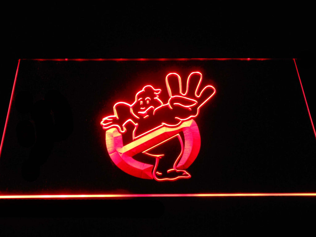 Ghostbusters (2) LED Neon Sign Electrical - Red - TheLedHeroes
