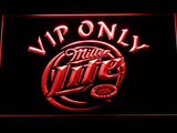 FREE Miller Lite VIP Only LED Sign - Red - TheLedHeroes
