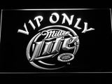 Miller Lite VIP Only LED Neon Sign USB - White - TheLedHeroes