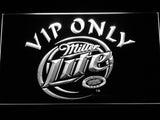FREE Miller Lite VIP Only LED Sign - White - TheLedHeroes