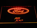 Ford RS500 LED Neon Sign USB - Orange - TheLedHeroes