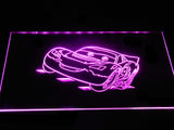 McQueen Car?ᡌED Neon Sign USB - Purple - TheLedHeroes