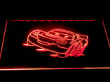 McQueen Car?ᡌED Neon Sign USB - Red - TheLedHeroes